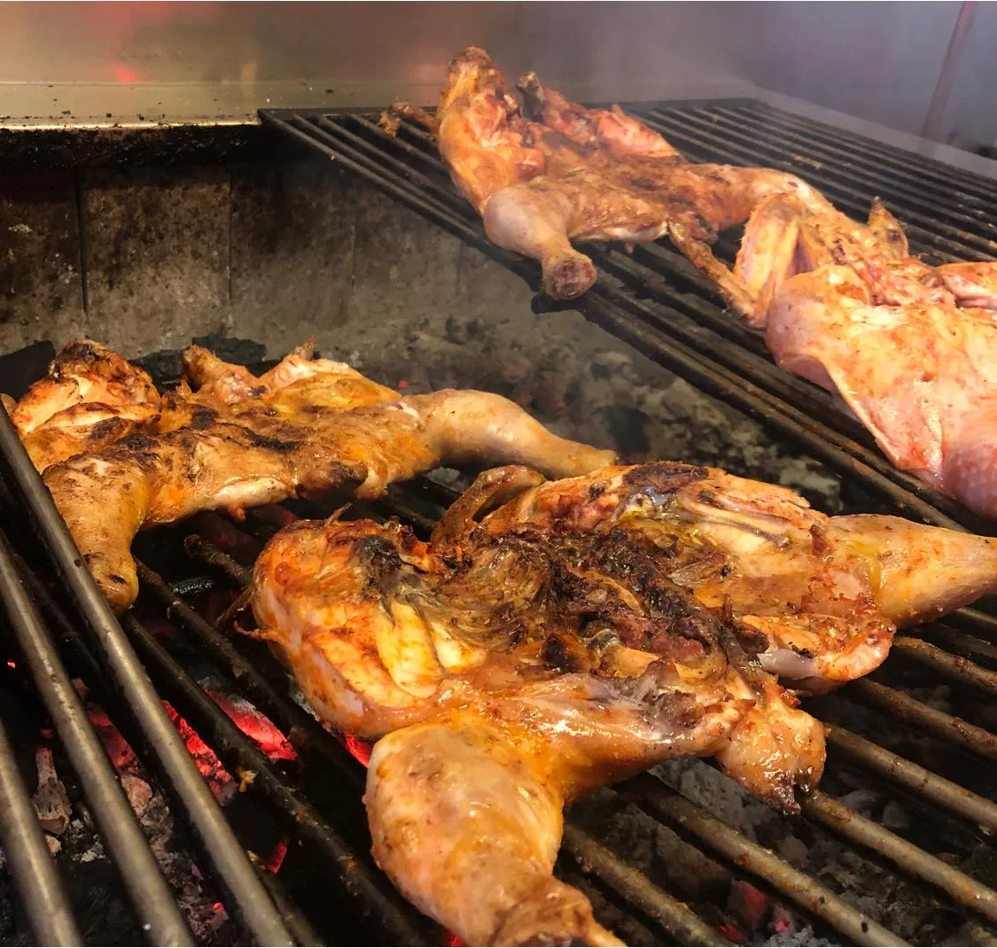 Frango assado grilled chicken