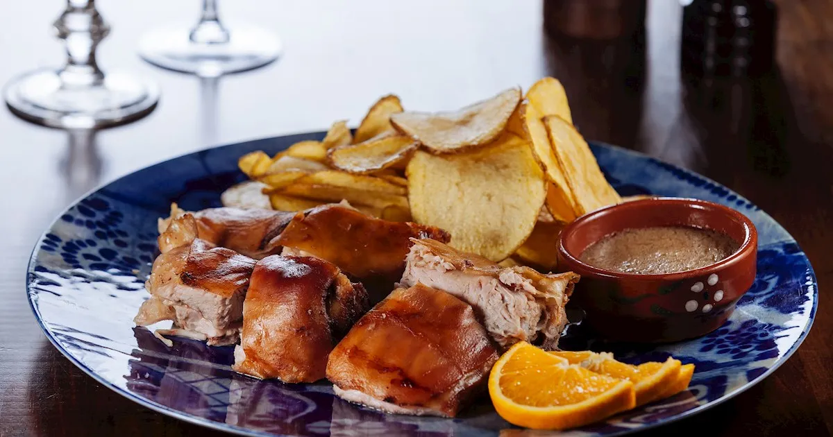 Leitão da Bairrada whole roasted suckling pig