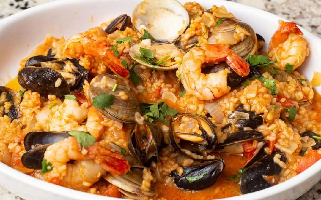 Arroz de marisco seafood rice