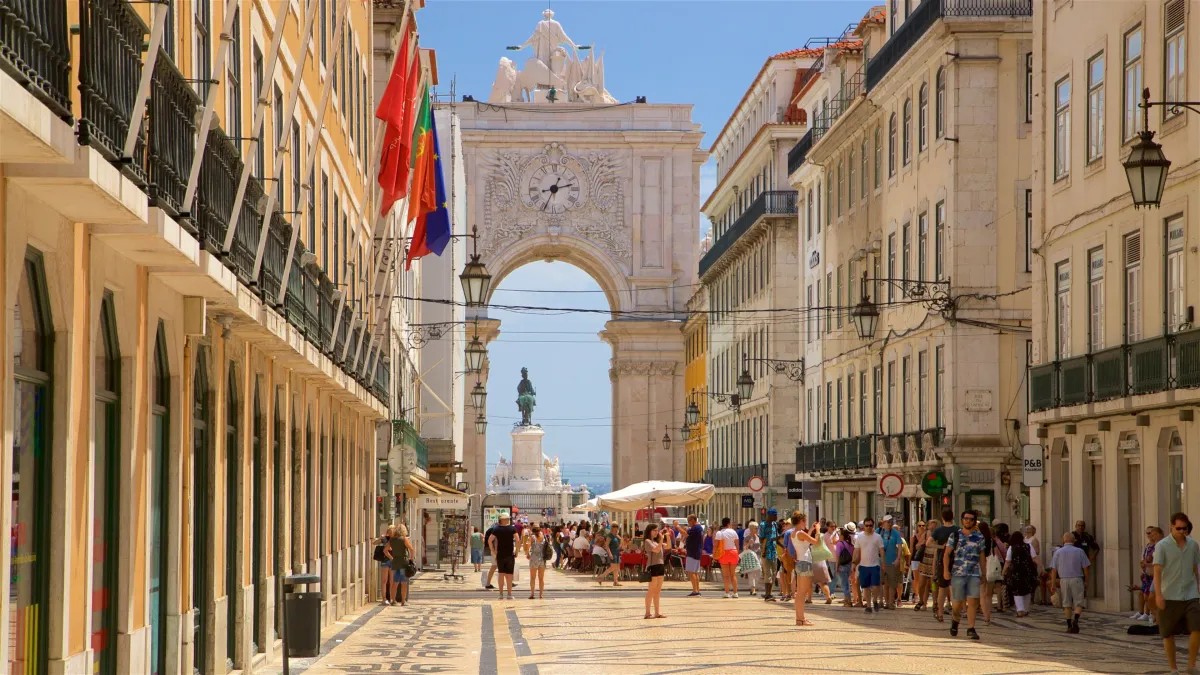 Rua Augusta in Baixa, Lisboa